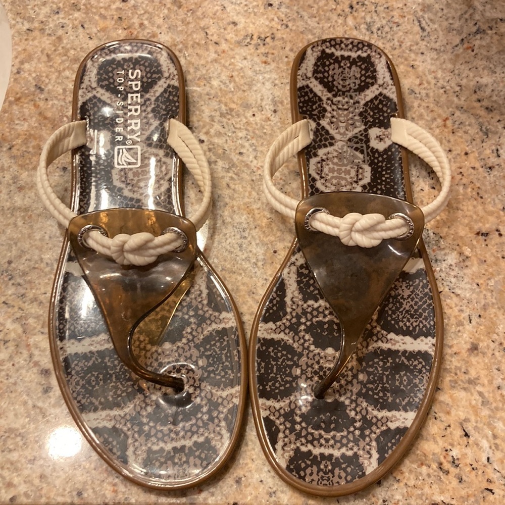 Sperry topsider “jelly” sandals